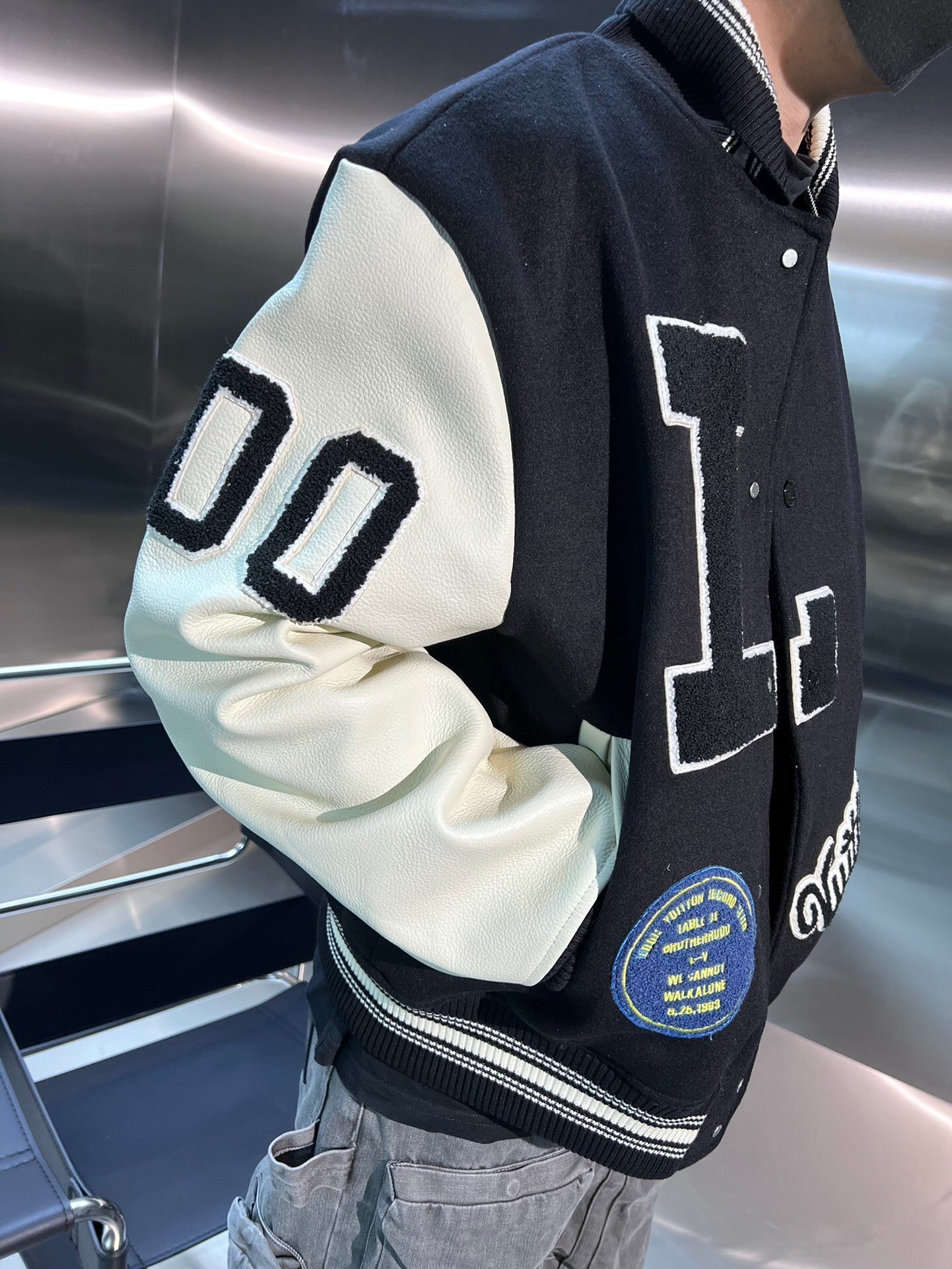 BASEBALL VARSITY LEATHER JACKET | LOUIS VUITTON