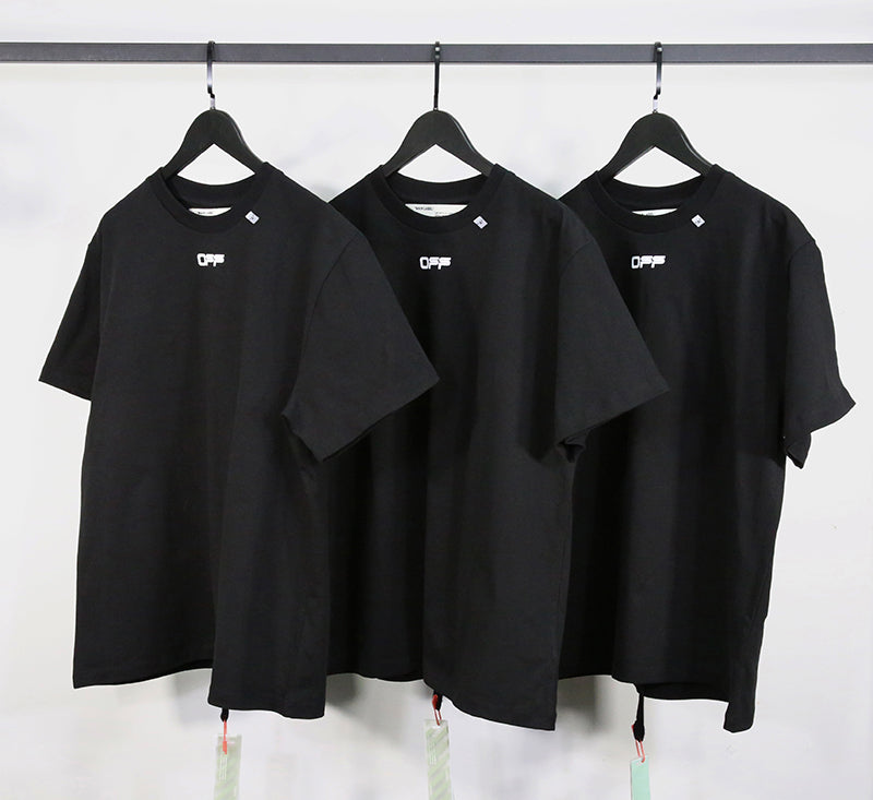 Off-White Oversized Fit Caravaggio Arrows T-shirt White/Multicolor