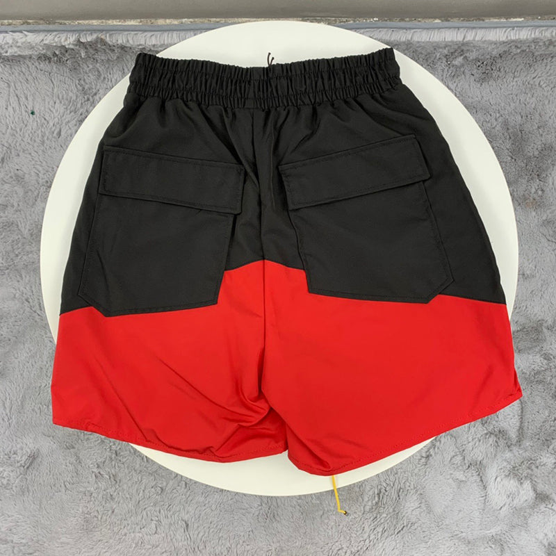 Rhude YACHTING Shorts Black Red