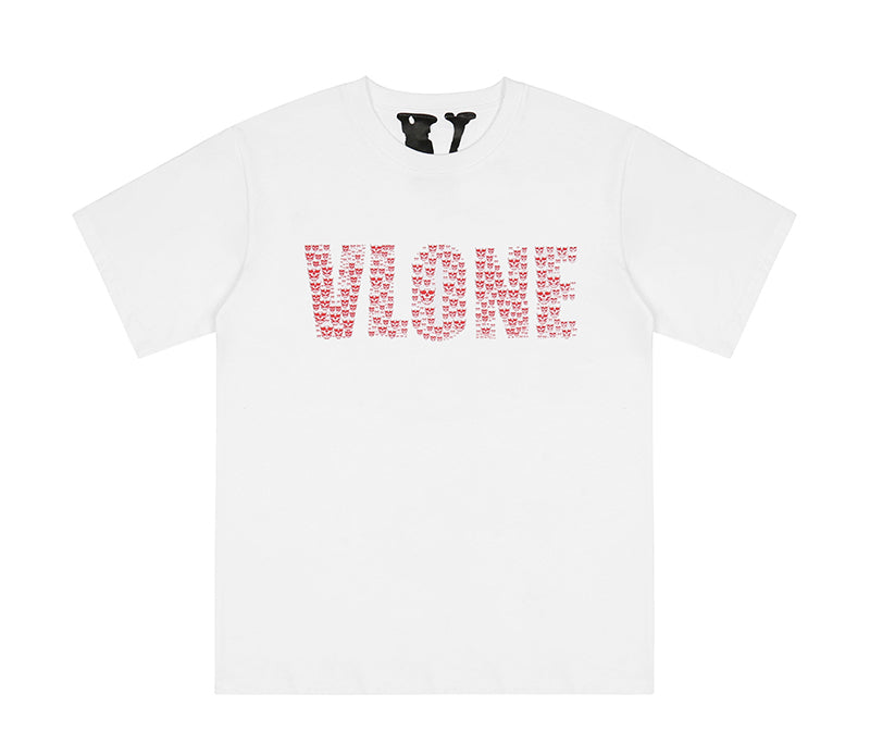 Vlone Skull T-Shirt 'Black/Red'