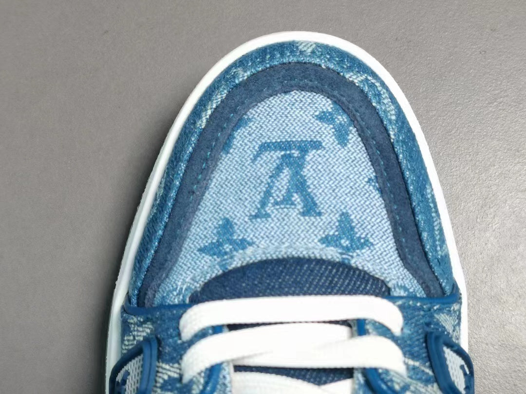 Louis Vuitton Trainer Low 'Monogram Denim'