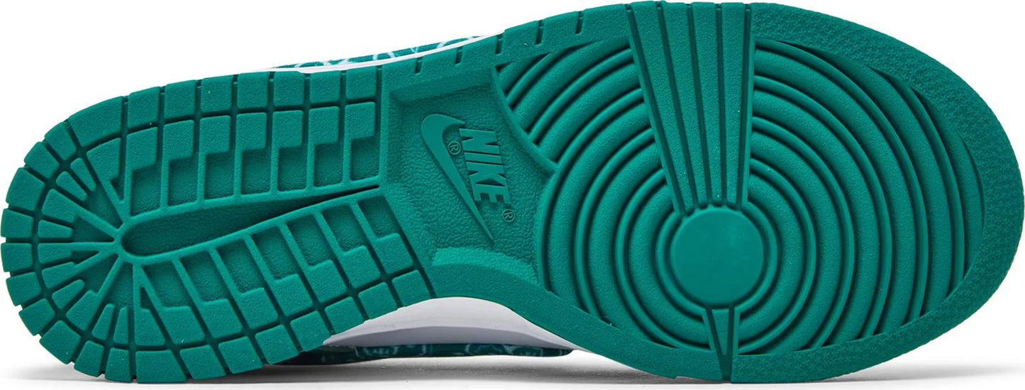 Wmns Dunk Low 'Green Paisley'