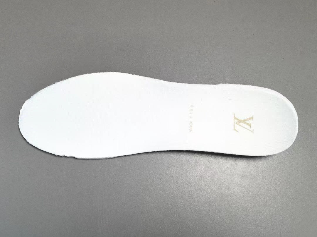 Louis Vuitton LV Made Trainer Monogram Denim White