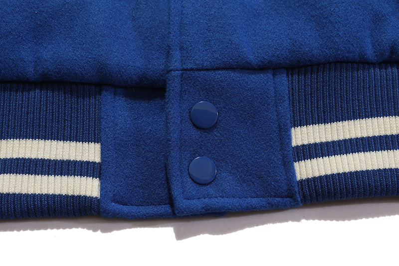 Vandy The Pink 4 Year Anniversary Varsity Jacket "Blue Sail"