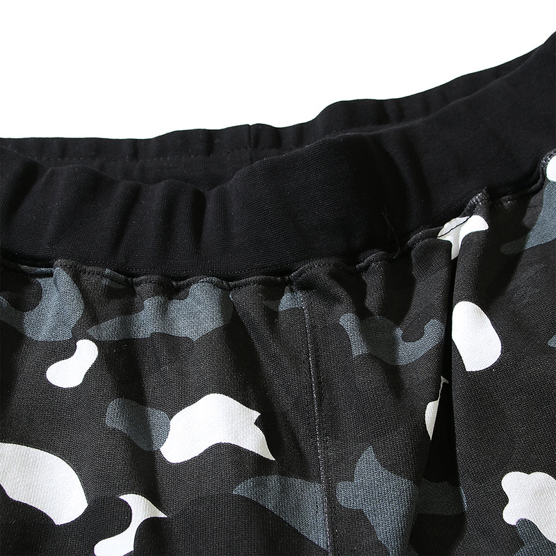 BAPE City Shark Camo Sweat Shorts