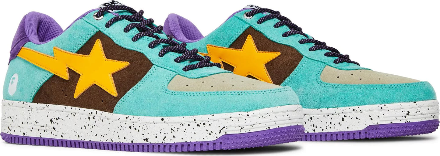 A Bathing Ape Bape Sta Low #2 'Brown Yellow'