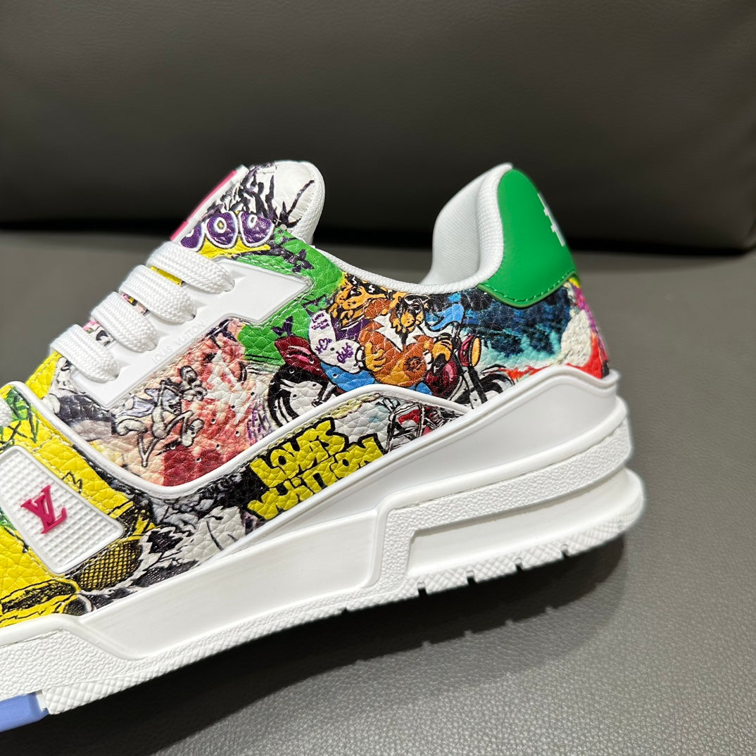 Louis Vuitton LV Trainer Comic Motifs Multi (SS23)