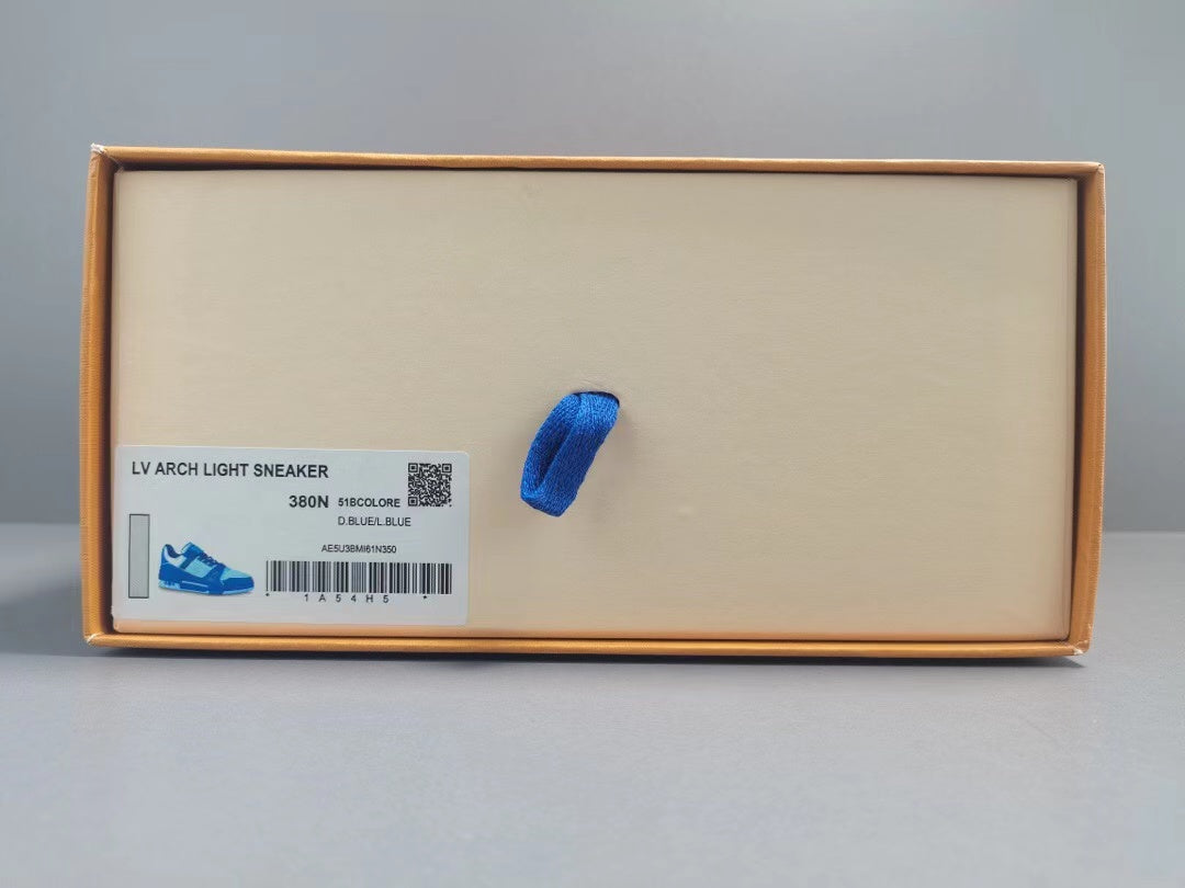 Louis Vuitton Trainer Monogram Blue Cyan