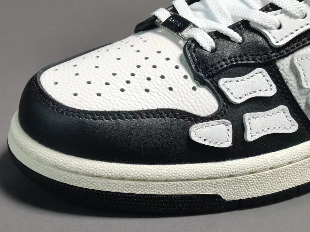 Amiri Skel Top Low 'Black White'