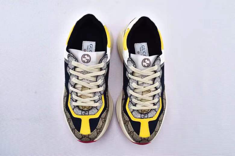 Gucci GG Rhyton 'Beige White Yellow'