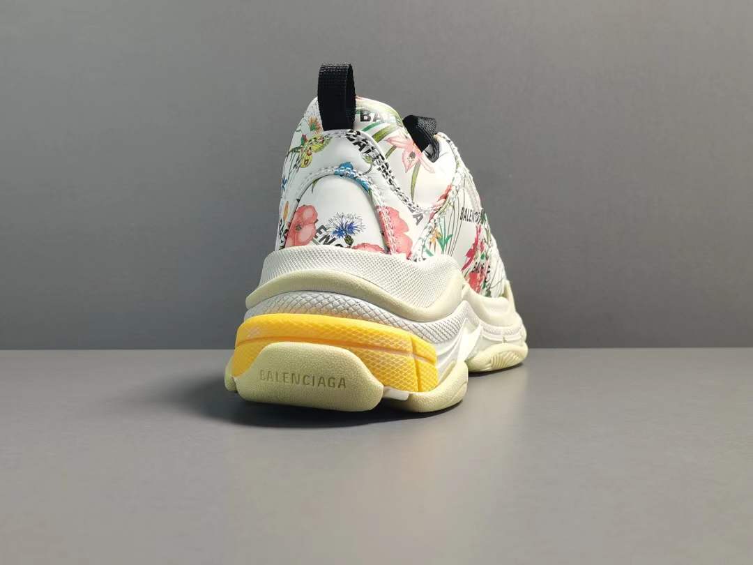 Gucci x Balenciaga Triple S 'The Hacker Project - Floral'