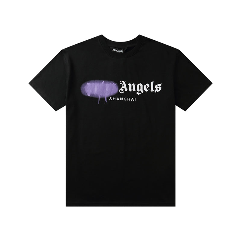 Palm Angels Citys Sprayed Logo T-Shirt