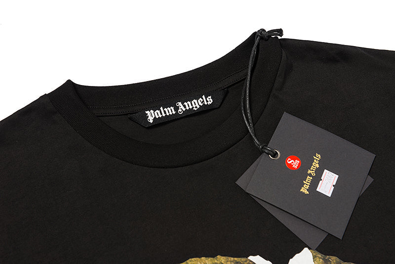 Palm Angels Croco Short-Sleeve Tee