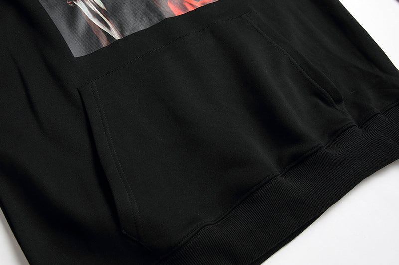 Off-White Caravaggio Diag Sleeve Hoodie - White