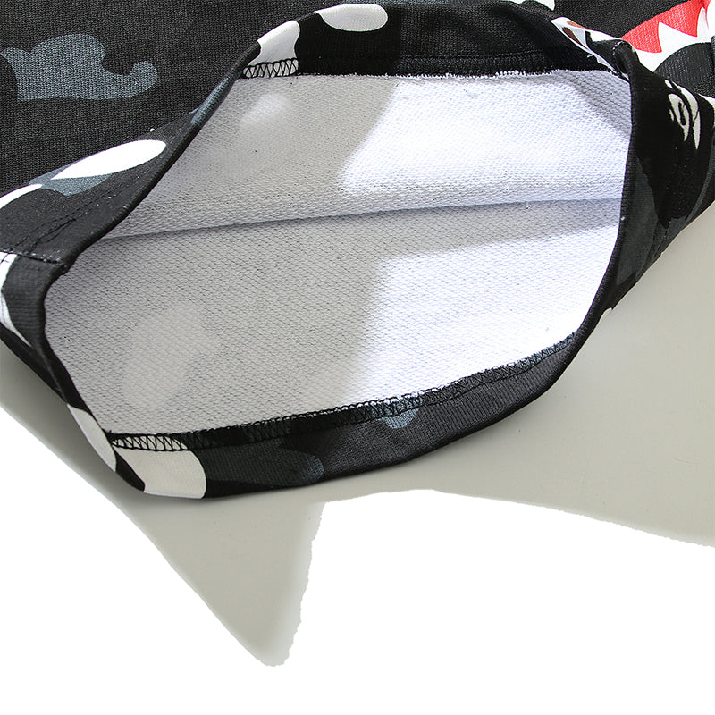 BAPE City Shark Camo Sweat Shorts