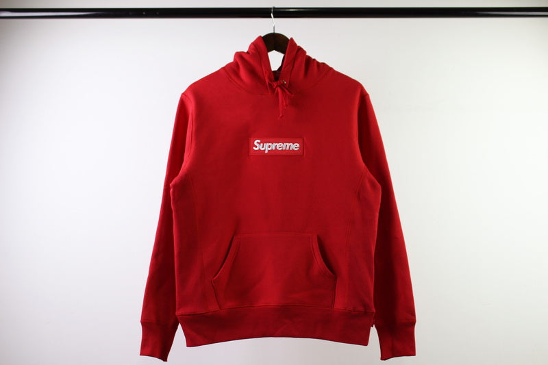 Supreme Box Logo Hoodie Peach