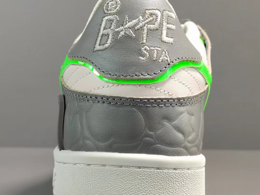 A Bathing Ape Bape SK8 Sta 'Grey Green'