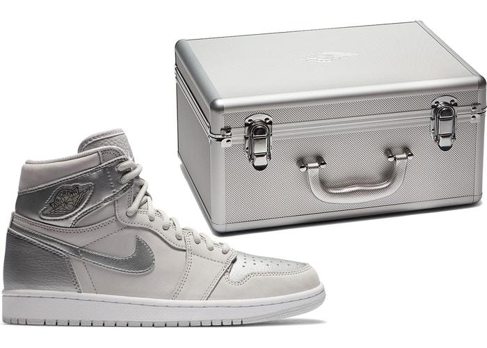 Jordan 1 Retro High CO Japan Neutral Grey "Metallic Box"