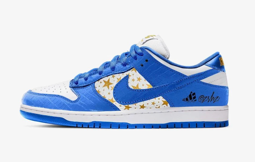 Supreme x Dunk Low OG SB QS 'Hyper Royal'