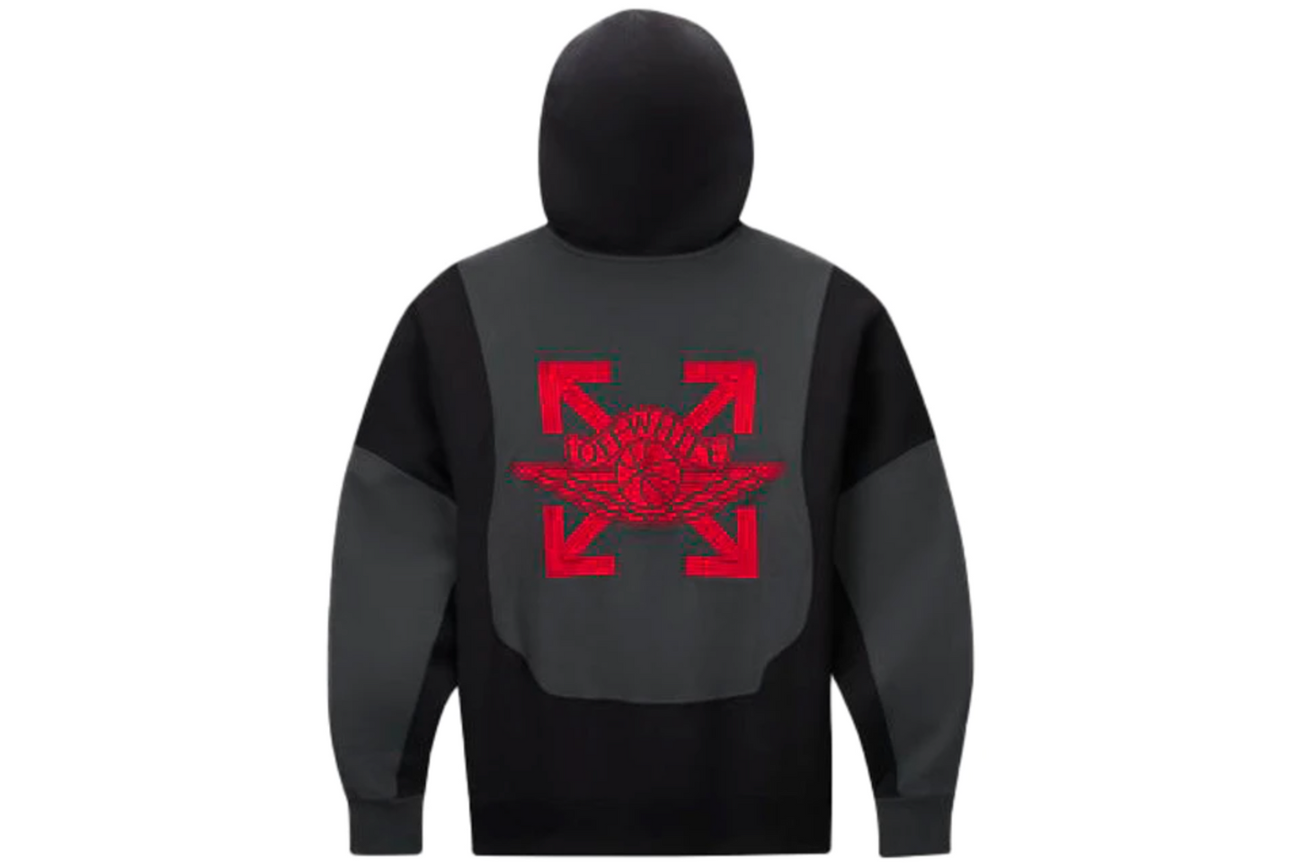 Off-White x Jordan Hoodie Black
