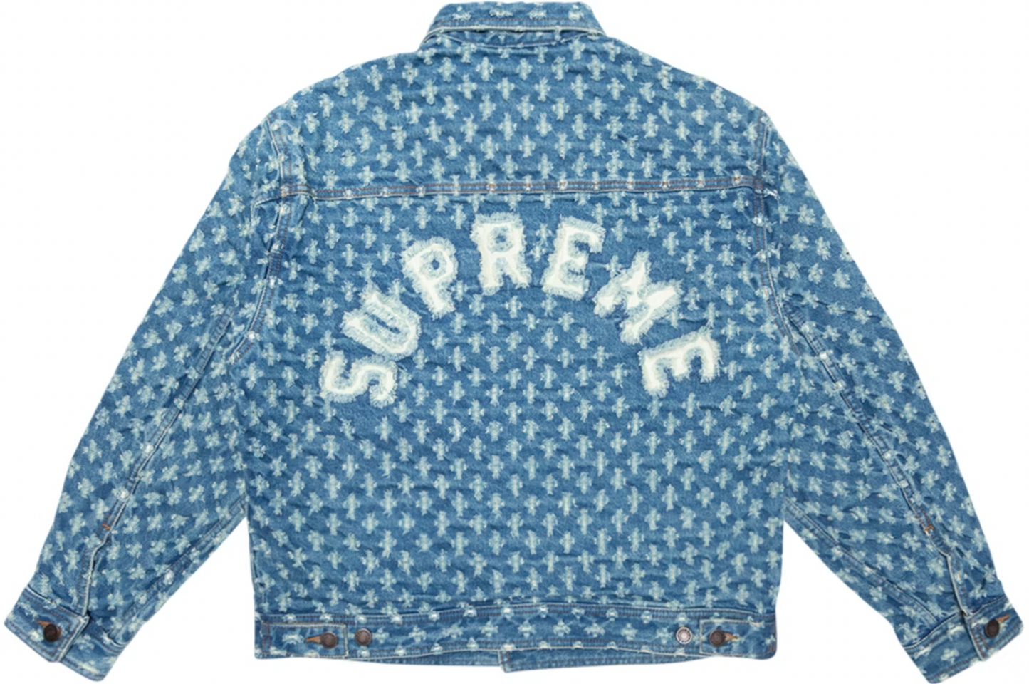 Supreme Hole Punch Denim Trucker Jacket