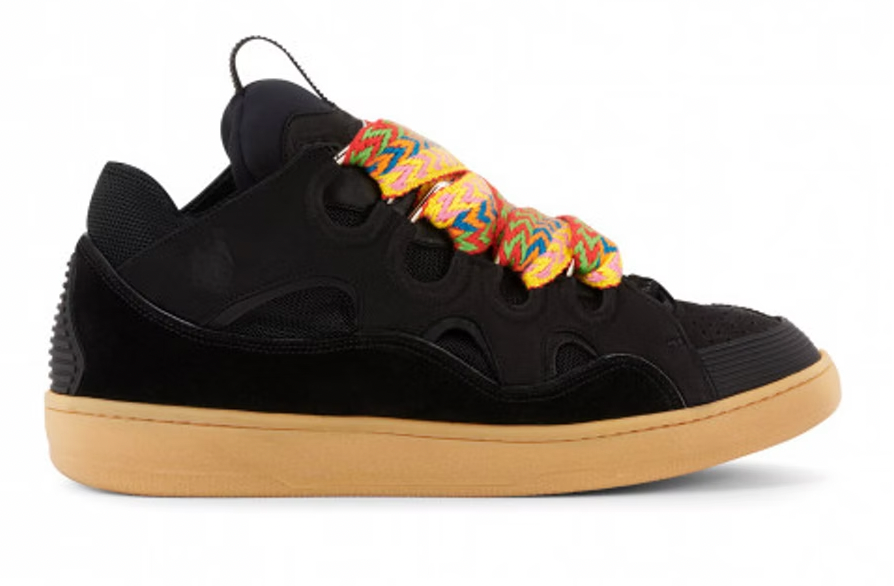 Lanvin Leather Curb Black