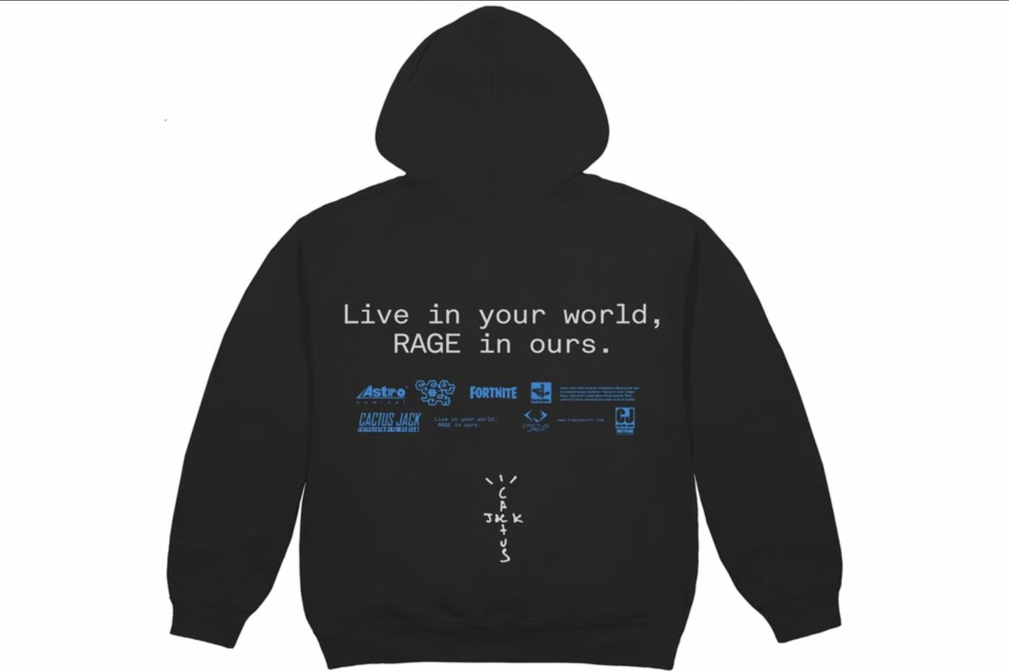 Travis Scott The Scotts World Hoodie Black