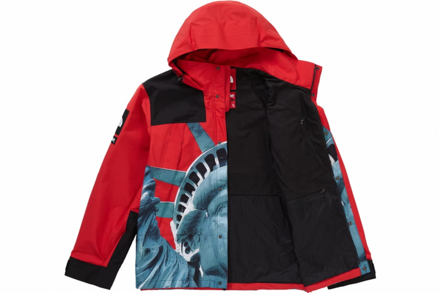 Supreme The North Face Statue of Liberty Mountain Jacket Black