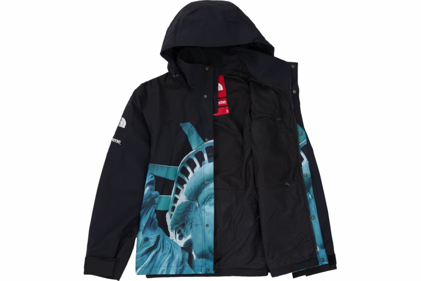 Supreme The North Face Statue of Liberty Mountain Jacket Red