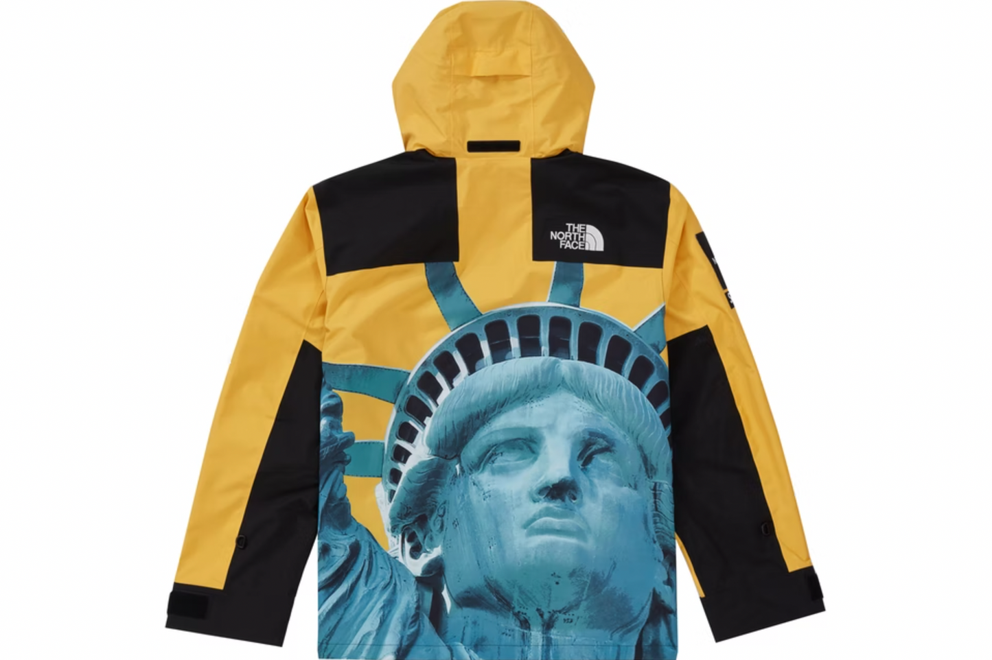 Supreme The North Face Statue of Liberty Mountain Jacket Yellow