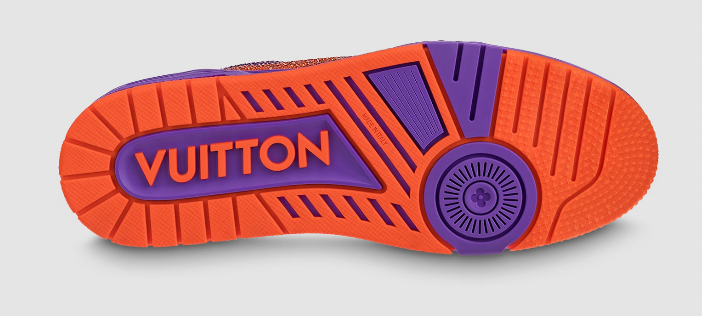 Louis Vuitton LV Trainer Crystal Purple Orange