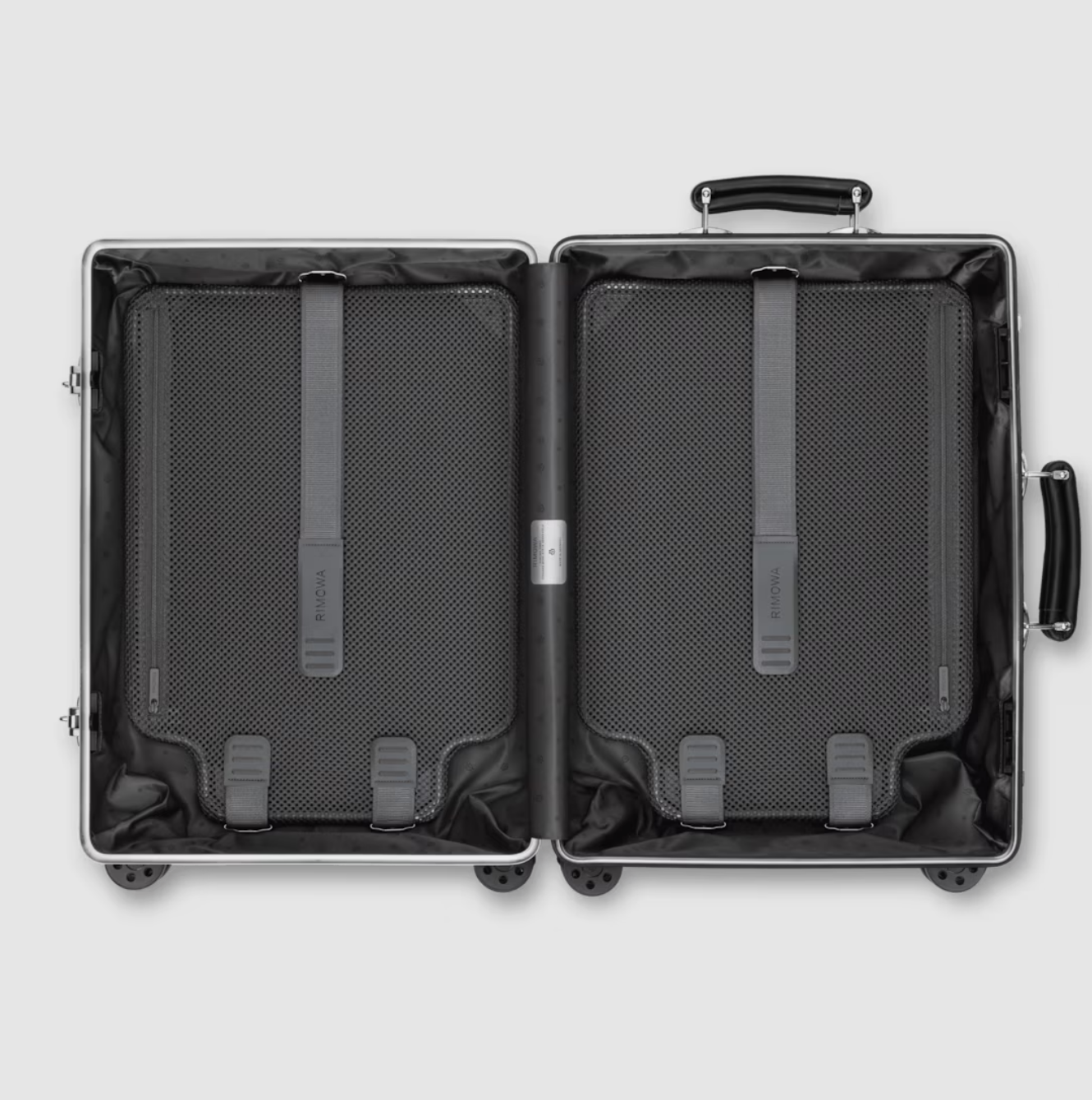 RIMOWA Classic Cabin Aluminium Carry-On Suitcase Silver
