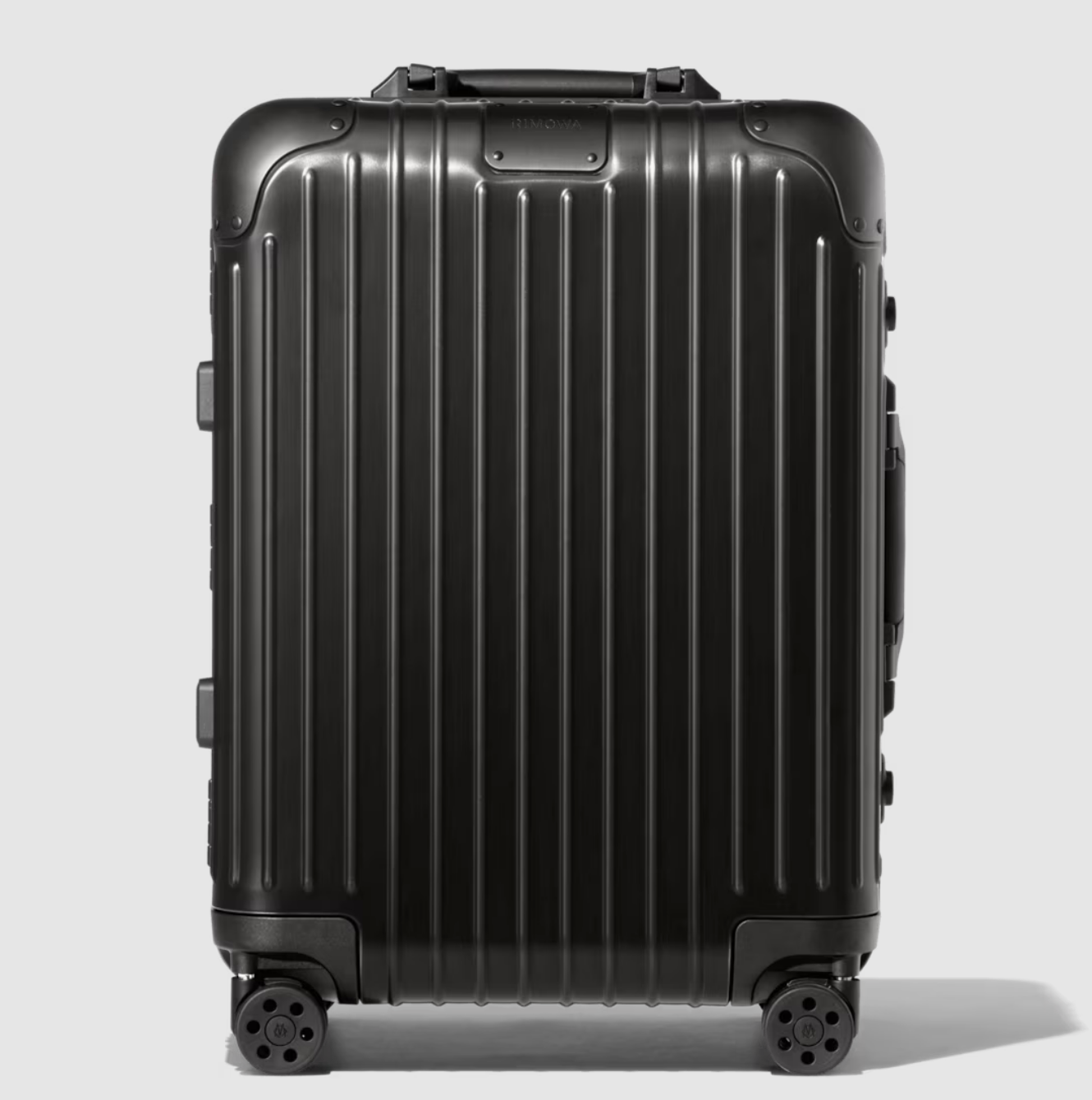 RIMOWA Original Aluminium Suitcase Black