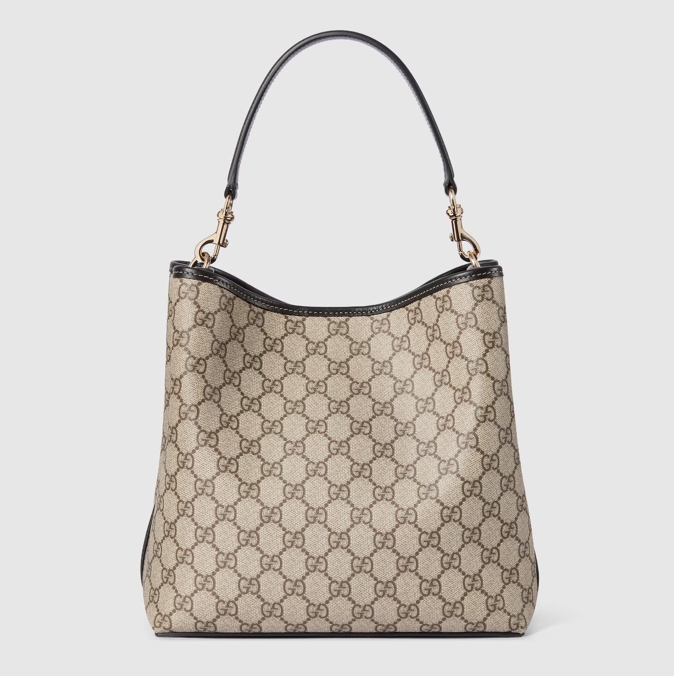 GUCCI GG Emblem medium bucket bag