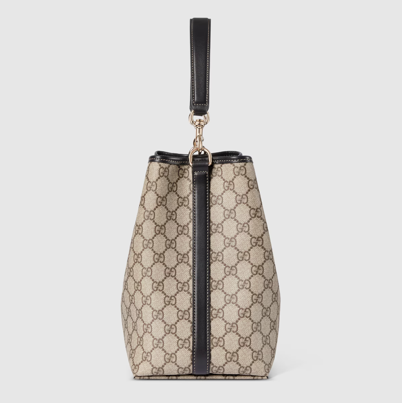 GUCCI GG Emblem medium bucket bag