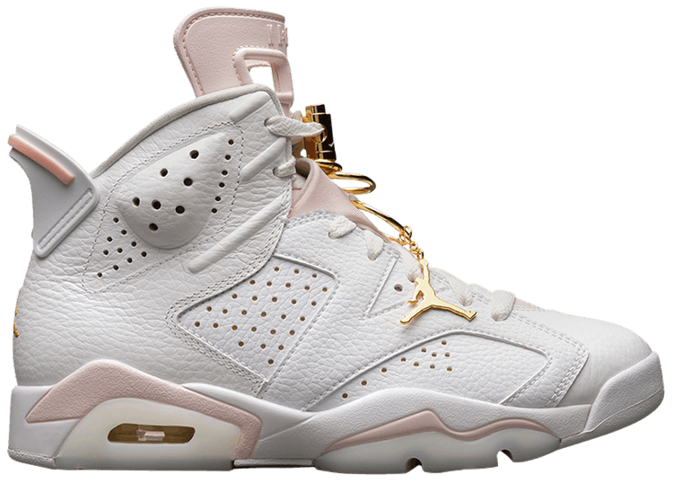 Wmns Air Jordan 6 Retro 'Gold Hoops'
