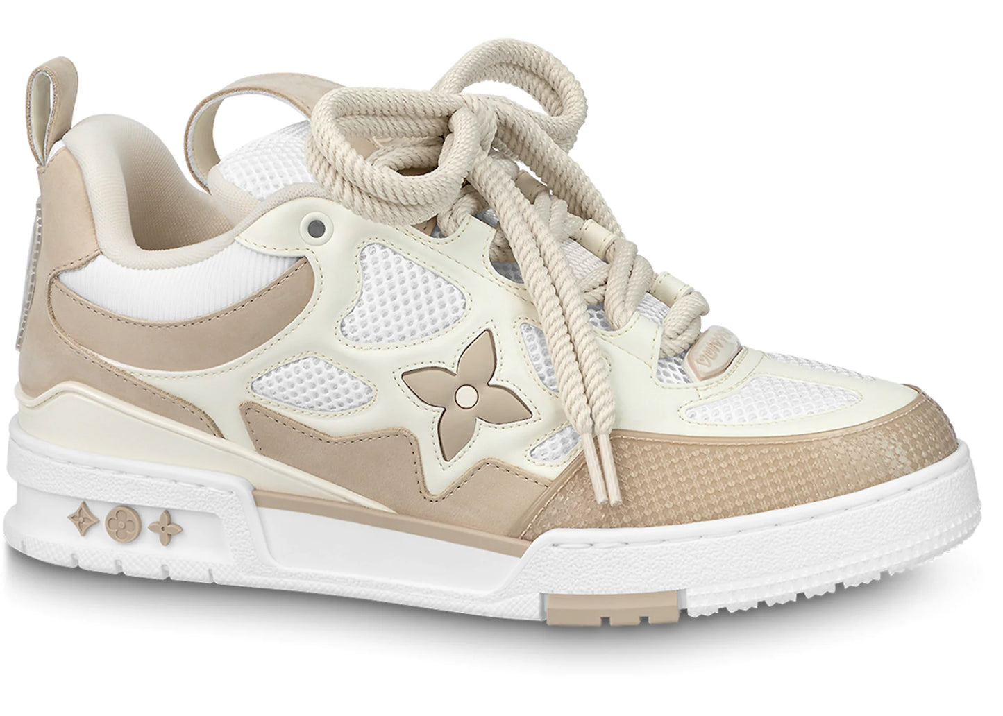 Louis Vuitton LV Skate Sneaker Beige White