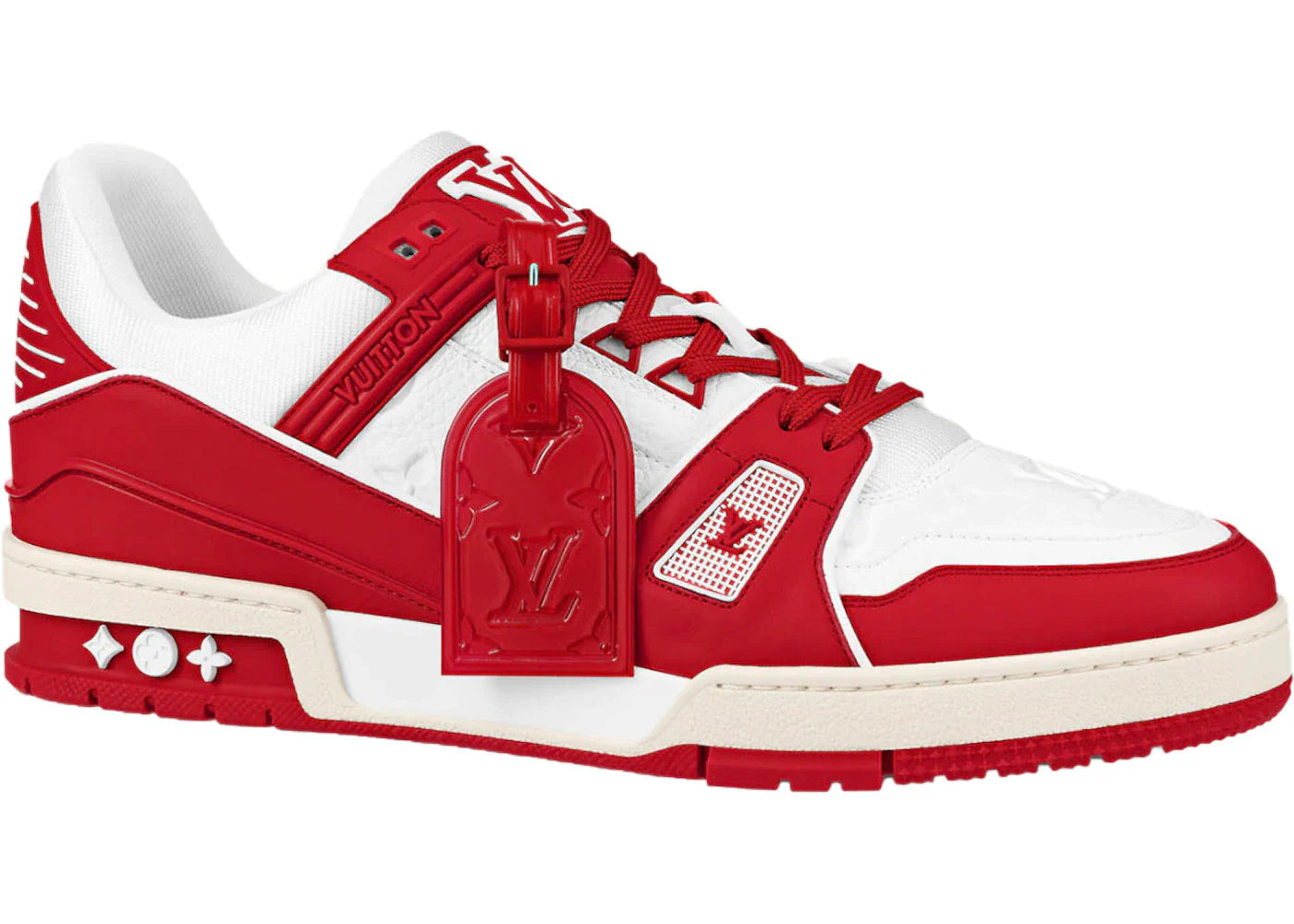 Louis Vuitton Trainer Red White
