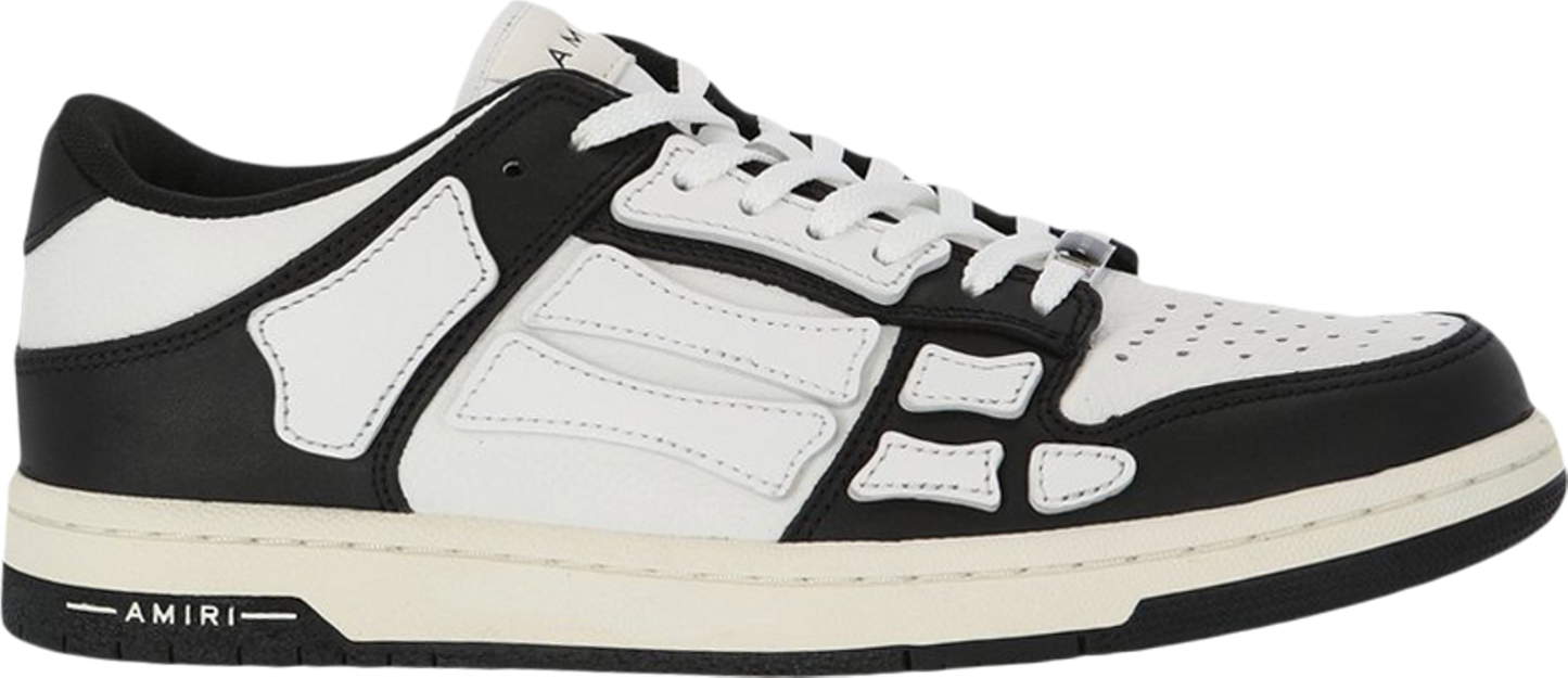 Amiri Skel Top Low 'Black White'