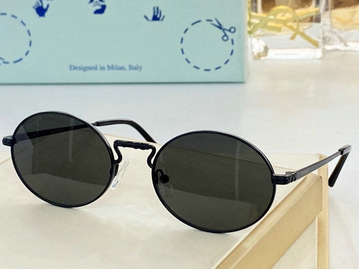 Off-White The Cape 140MM Round Sunglasses