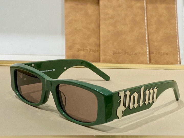 Palm Angels Angel Rectangle Frame Sunglasses