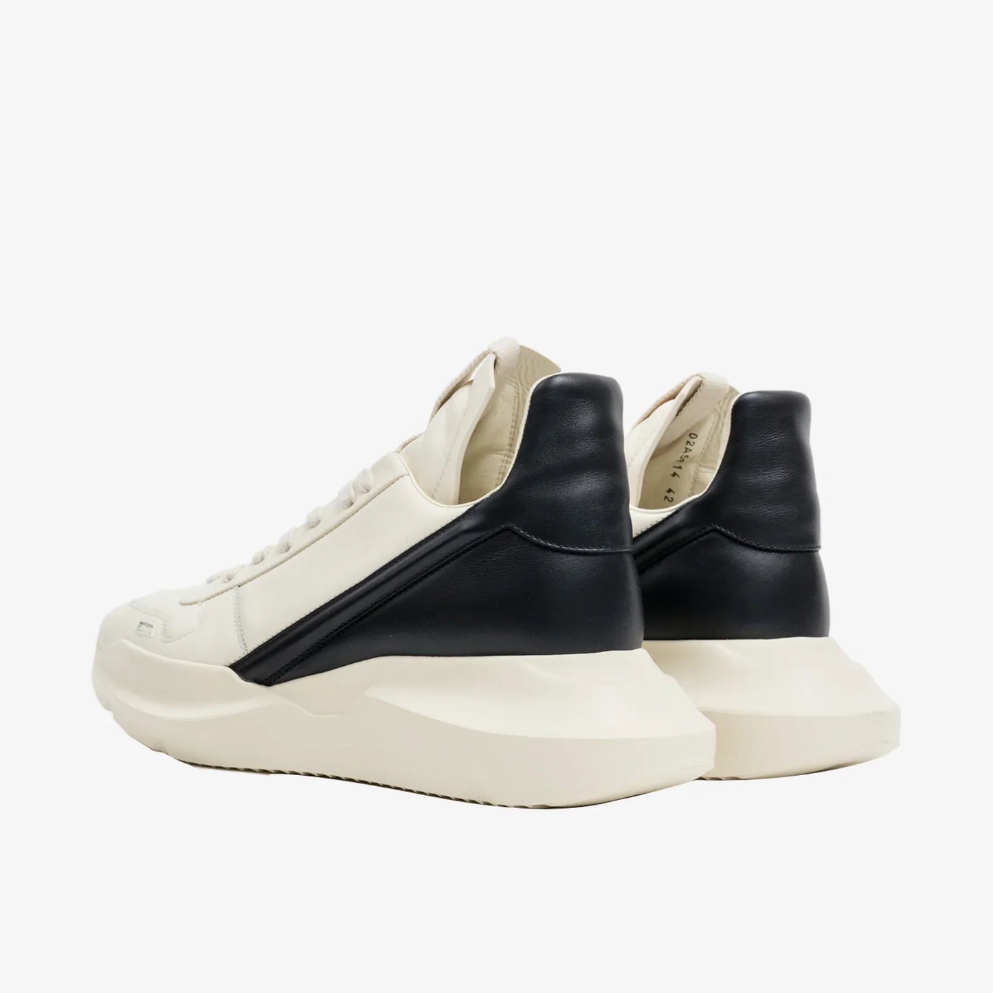 Rick Owens White Geth Runner