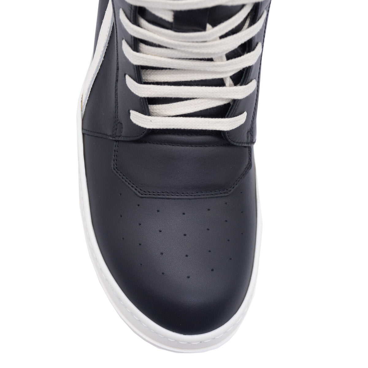 Rick Owens Geobasket High-Top Leather 'Black'