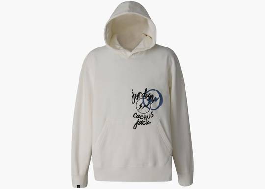 Travis Scott x Jordan x Fragment Hoodie - White