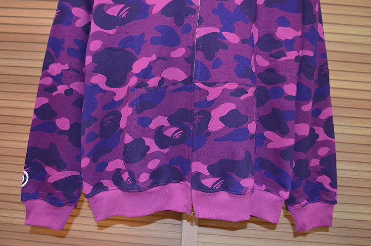 BAPE Sta Camo Shark Full Zip Hoodie