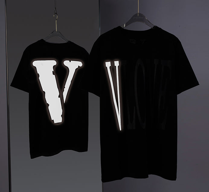 VLONE Reflective 3M V Logo T-Shirt