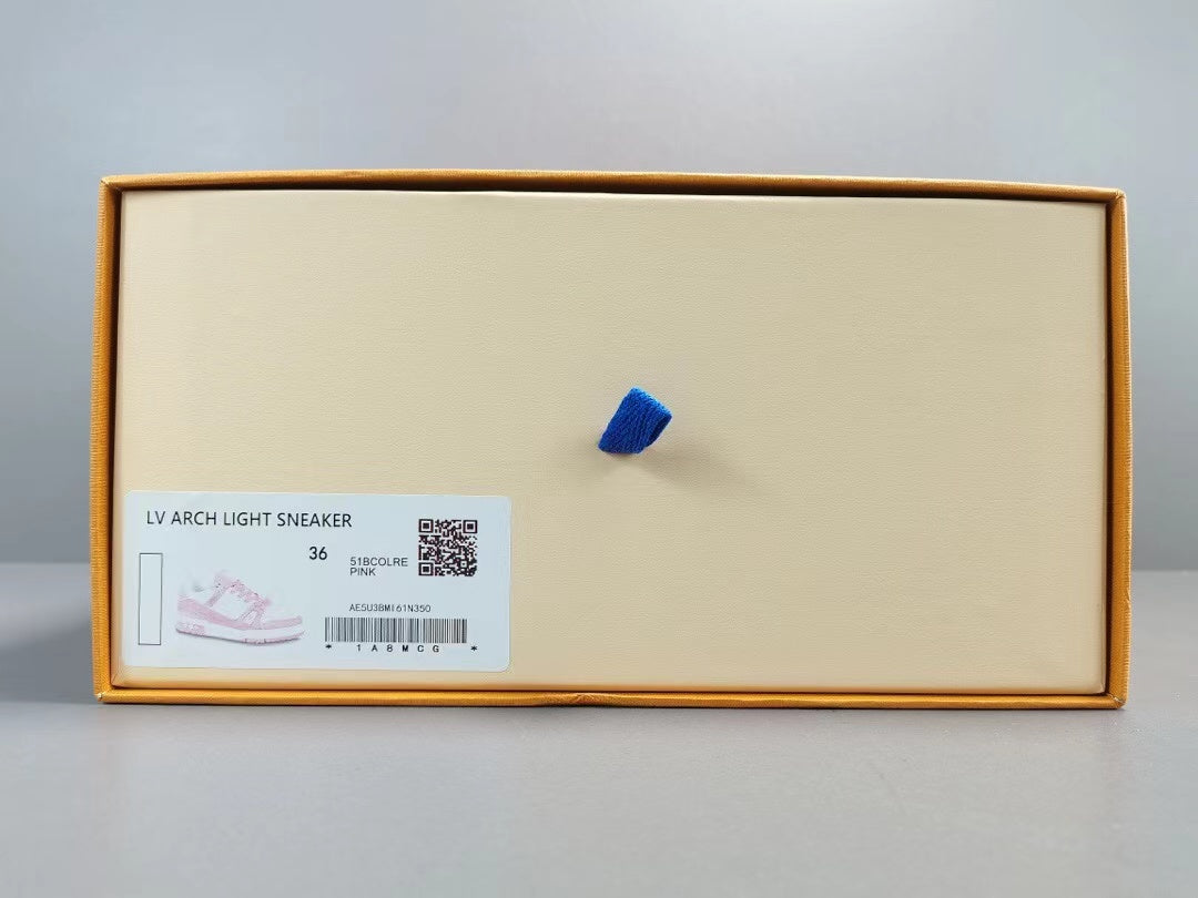 Louis Vuitton Trainer Pink White (W)