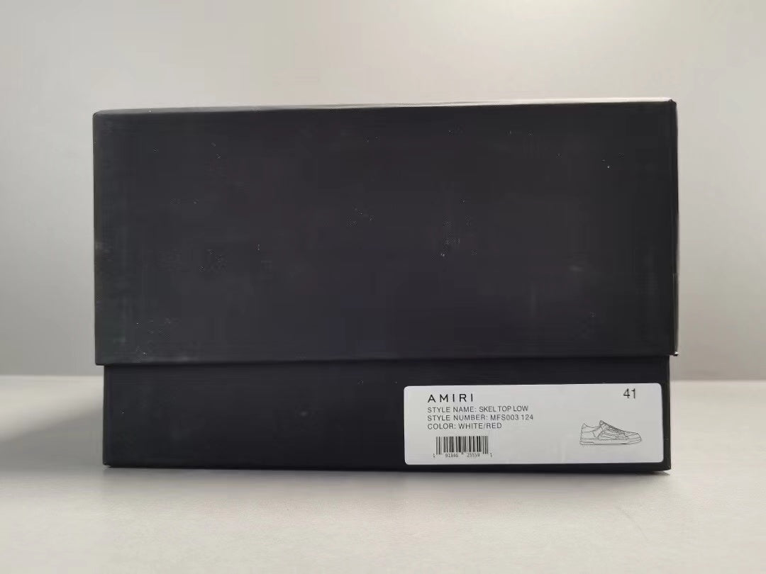 Amiri Skel Top Low 'Red'