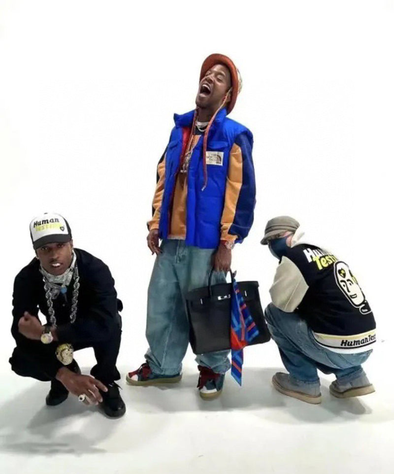 Human Made x Asap Rocky Human Testing Varsity Jacket