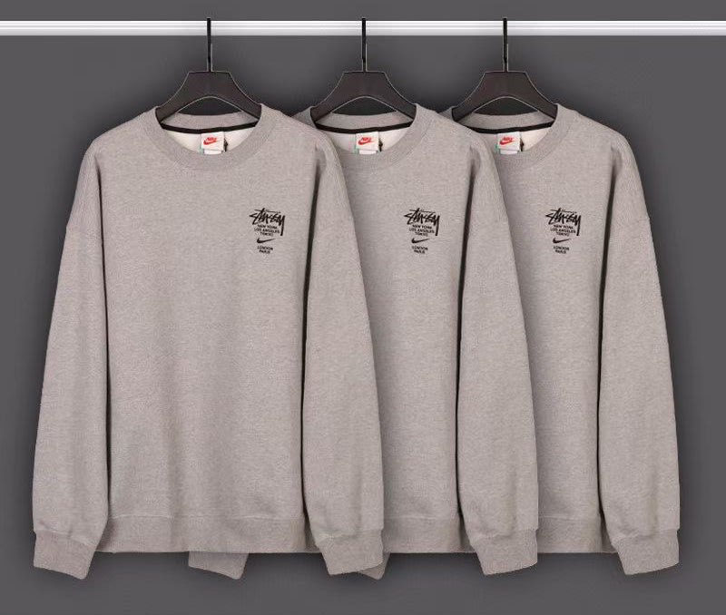Nike x Stussy International Crewneck Sweatshirt Black